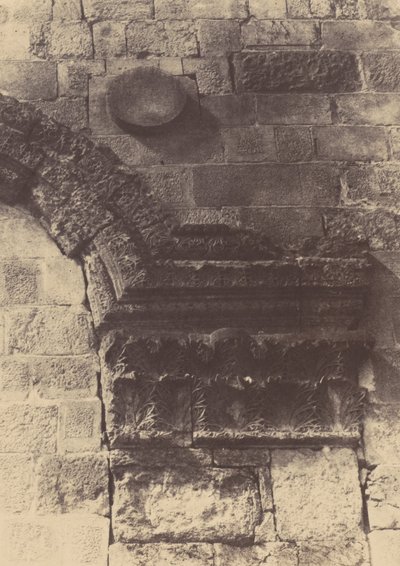 Gerusalemme. Recinto del Tempio. Dettagli della Porta dorata da Auguste Salzmann